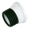 FloPlast SP101 Straight Connector White 147mm -Pipe Shop 17227 P