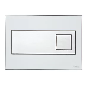 Fluidmaster Schwab Caro 256717 Dual-Flush Flushing Plate White 3 Fluidmaster Schwab Caro 256717 Dual-Flush Flushing Plate White