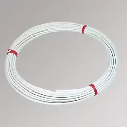 FPX10B/50 Push-Fit PE-X Barrier Pipe - White 10mm x 50m White