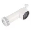McAlpine WC-CON8V 90° Pan Connector with Vent White 110mm -Pipe Shop 57535 P