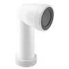 McAlpine WC-CON8E 90° WC Pan Connector White 110mm 2 McAlpine WC-CON8E 90° WC Pan Connector White 110mm -Pipe Shop 6214P P