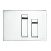 Fluidmaster Schwab Vivo 634678 Dual-Flush Flushing Plate Gloss Chrome 2 Fluidmaster Schwab Vivo 634678 Dual-Flush Flushing Plate Gloss Chrome -Pipe Shop 6621X P