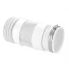 McAlpine WC-F21R Flexible WC Pan Connector White 110mm -Pipe Shop 8145P P