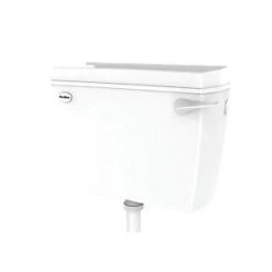 Thomas Dudley Ltd Acclaim Bottom-Entry Dual-Flush Lever Cistern 9Ltr