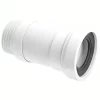 McAlpine WC-F23S Flexible WC Connector White 97-107mm 2 McAlpine WC-F23S Flexible WC Connector White 97-107mm -Pipe Shop 915JJ P